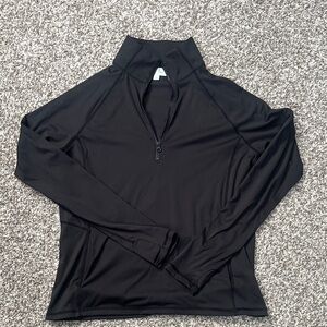 Grace & Lace Quarter Zip Top, size M